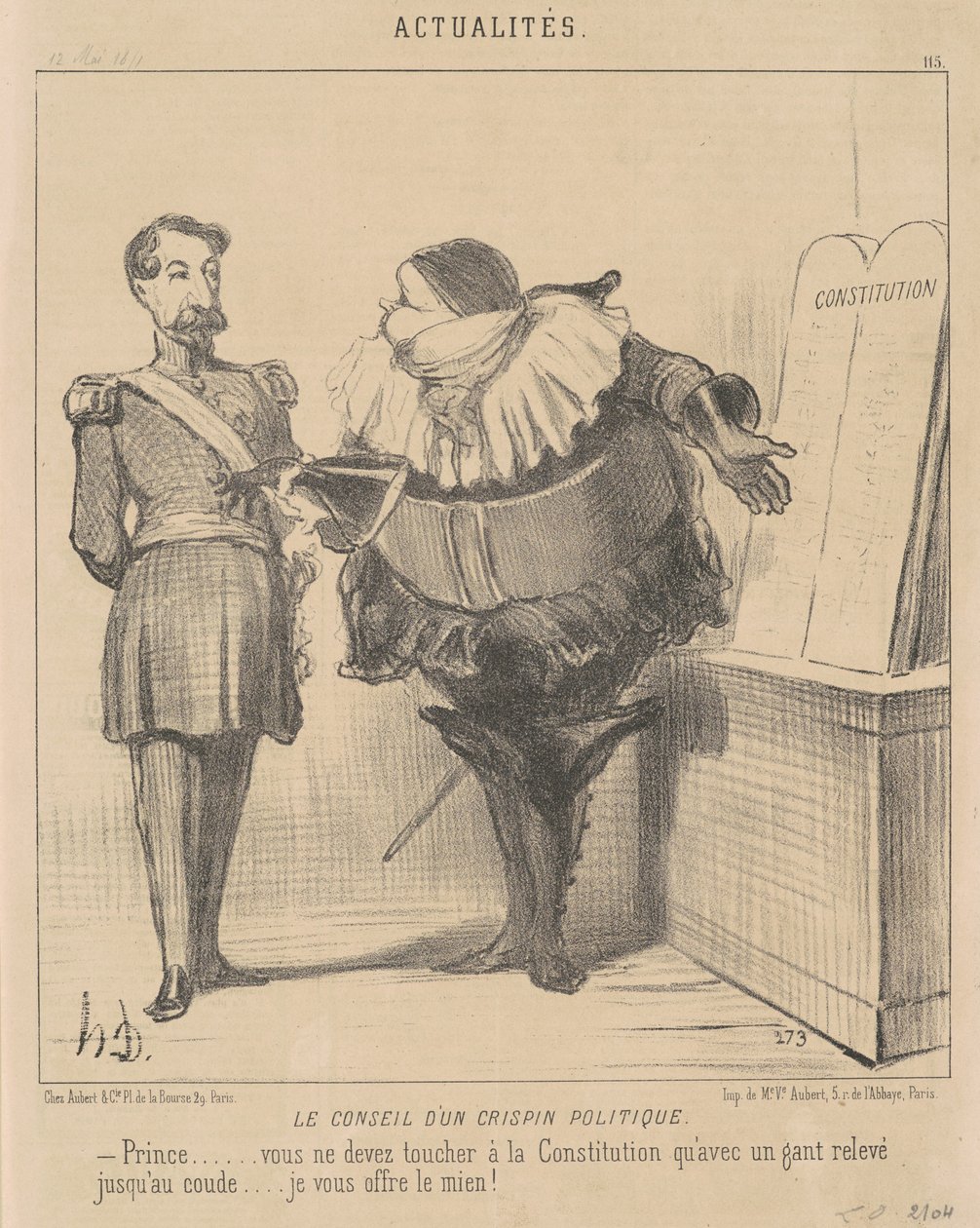 Političtí hulváti od Honoré Daumier