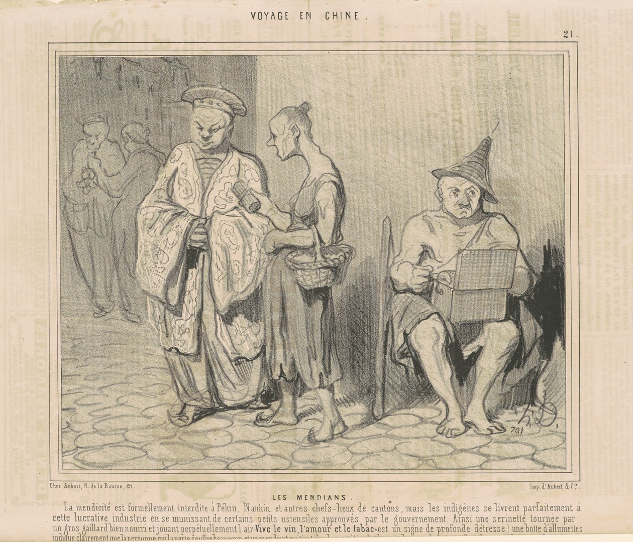 mendiáni od Honoré Daumier