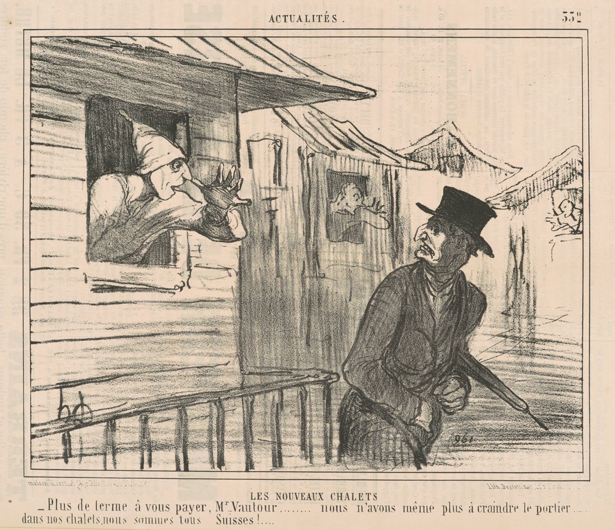 Nové kabiny od Honoré Daumier