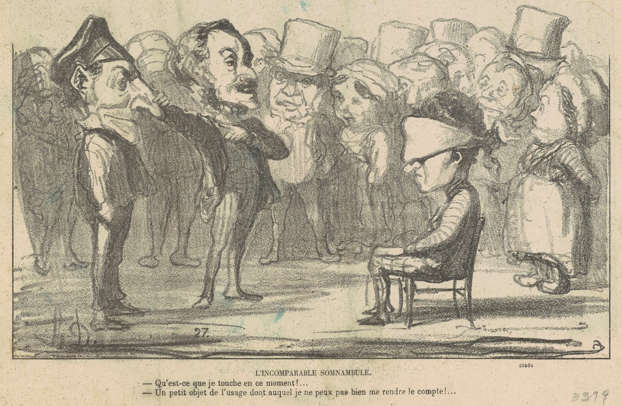Nesrovnatelný náměsíčník od Honoré Daumier
