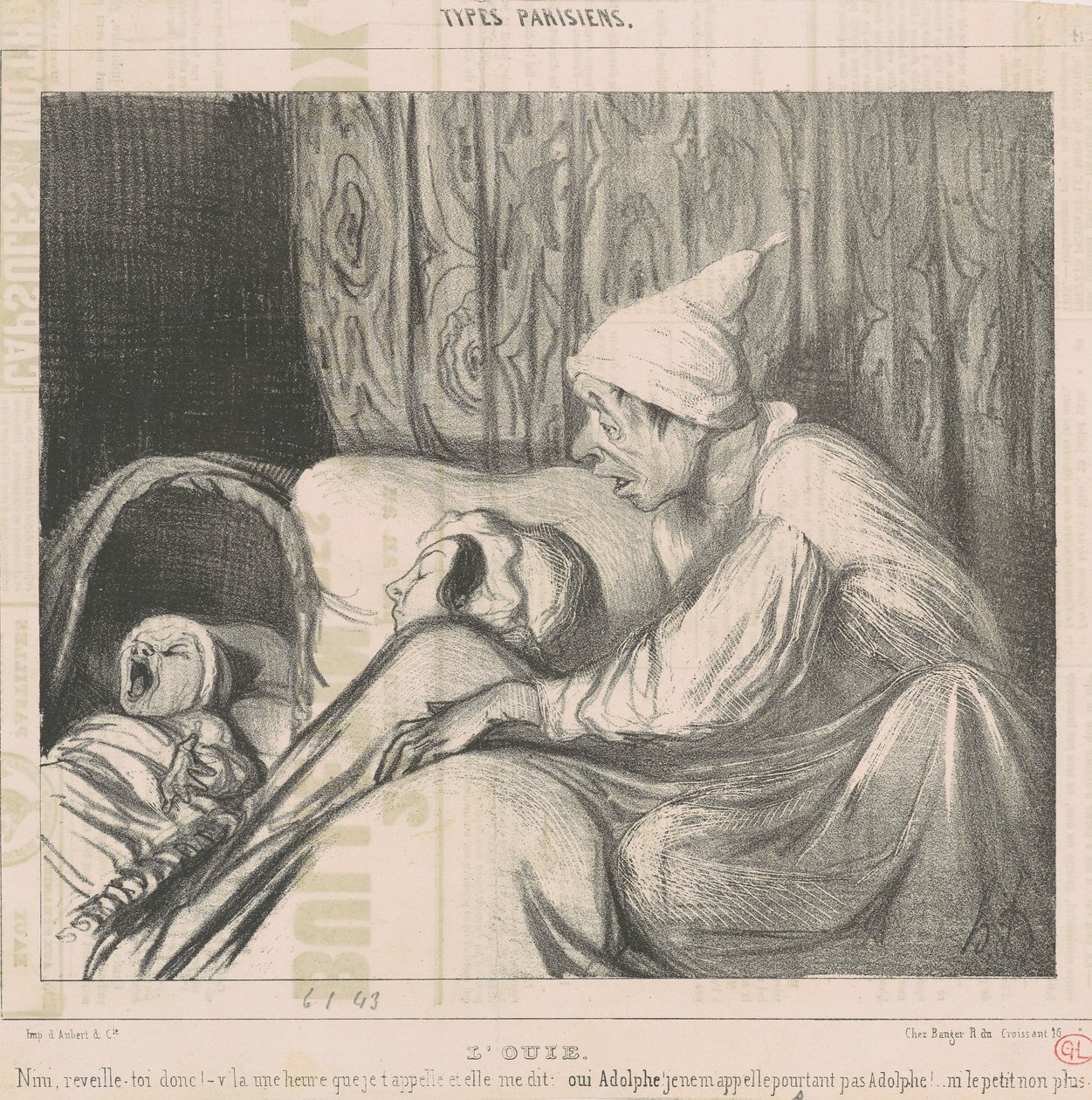 sluch od Honoré Daumier