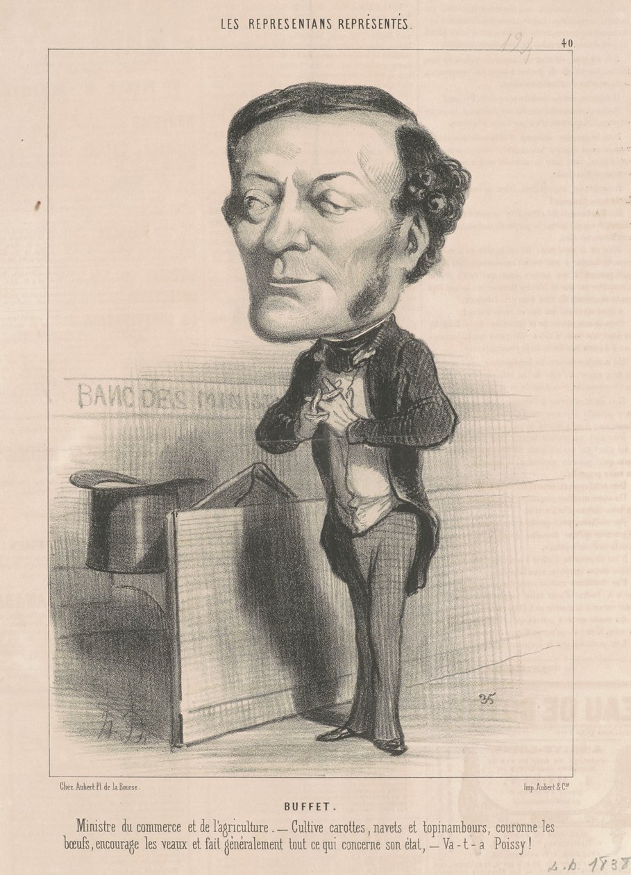 Louis-Joseph Buffet od Honoré Daumier