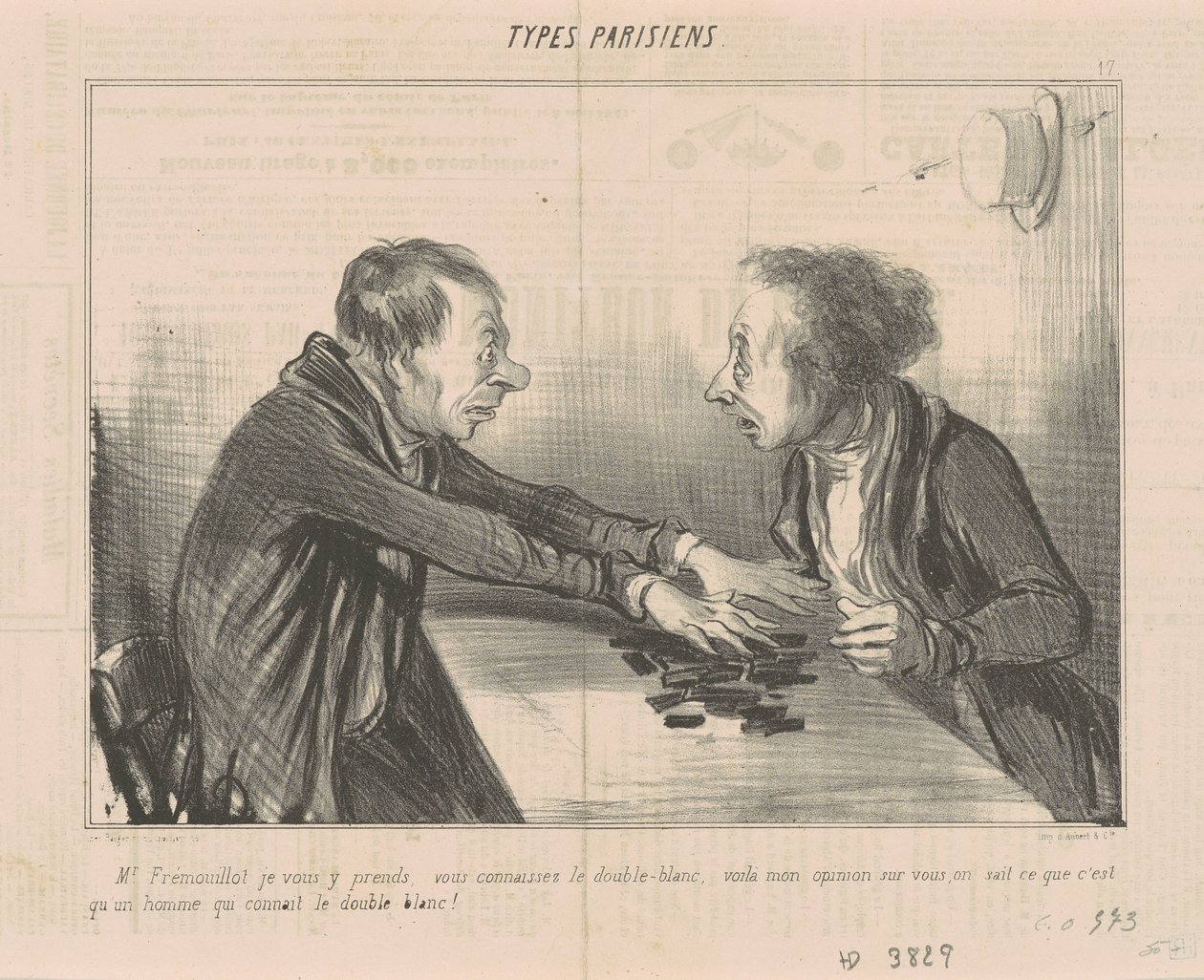 Pane Frémouillote, vezmu vás tam, víte... od Honoré Daumier