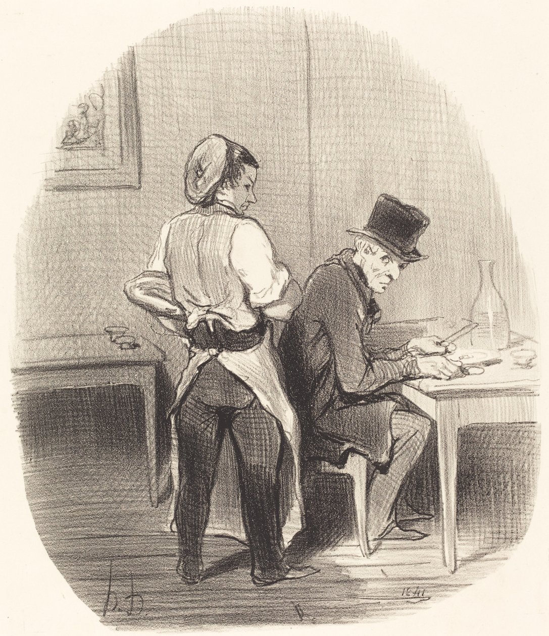 Ale, pane, ujišťuji vás, že je to... telecí!... od Honoré Daumier
