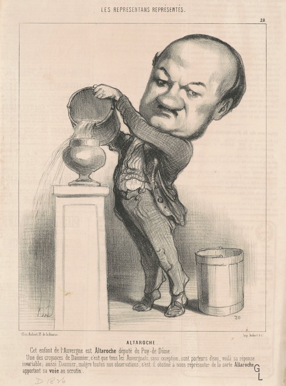 Marie Michel Altaroche od Honoré Daumier