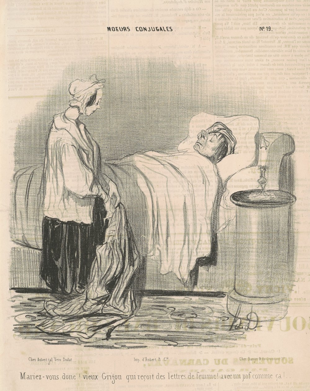 Tak se ožeňte! starý grigo... od Honoré Daumier