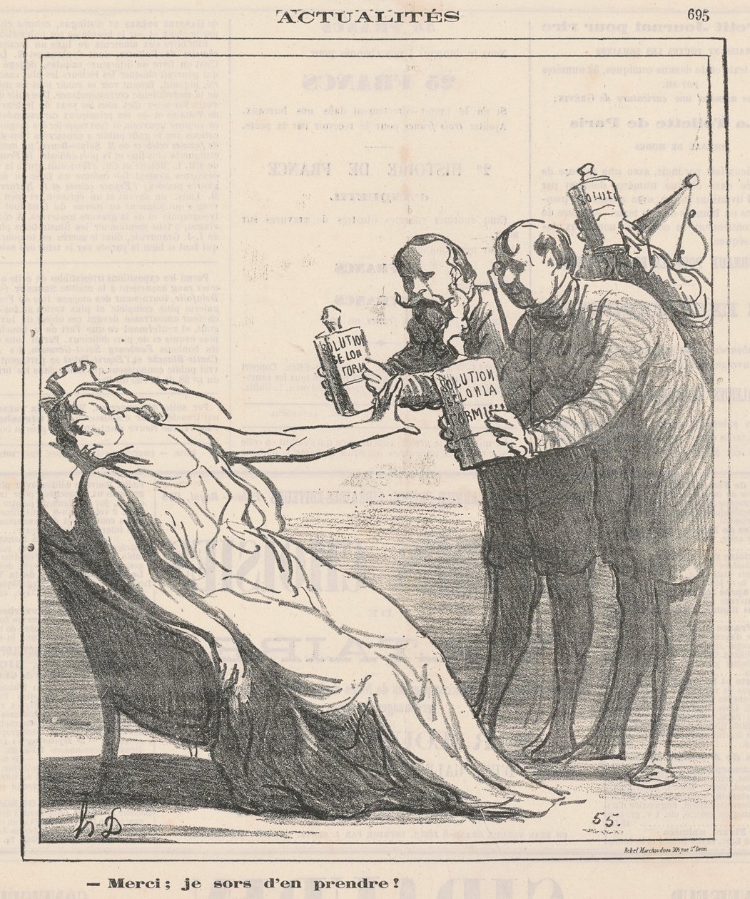 Děkuji, vezmu si nějaké od Honoré Daumier