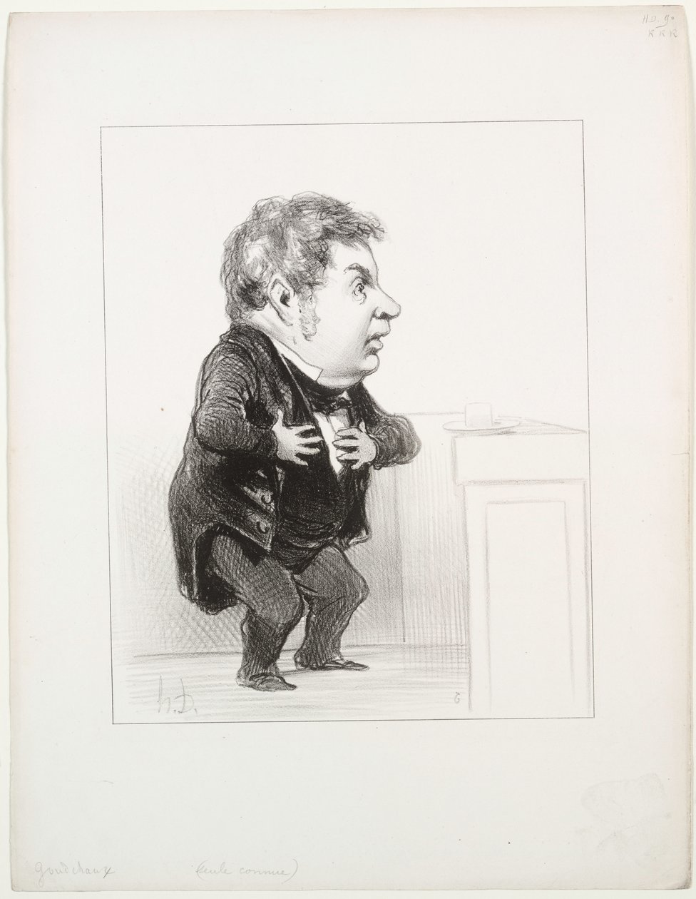 Michel Goudchaux od Honoré Daumier