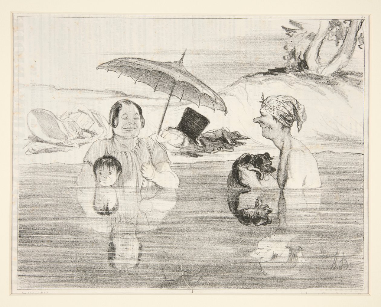 paní Greluche: Oh, Gustave, co? od Honoré Daumier