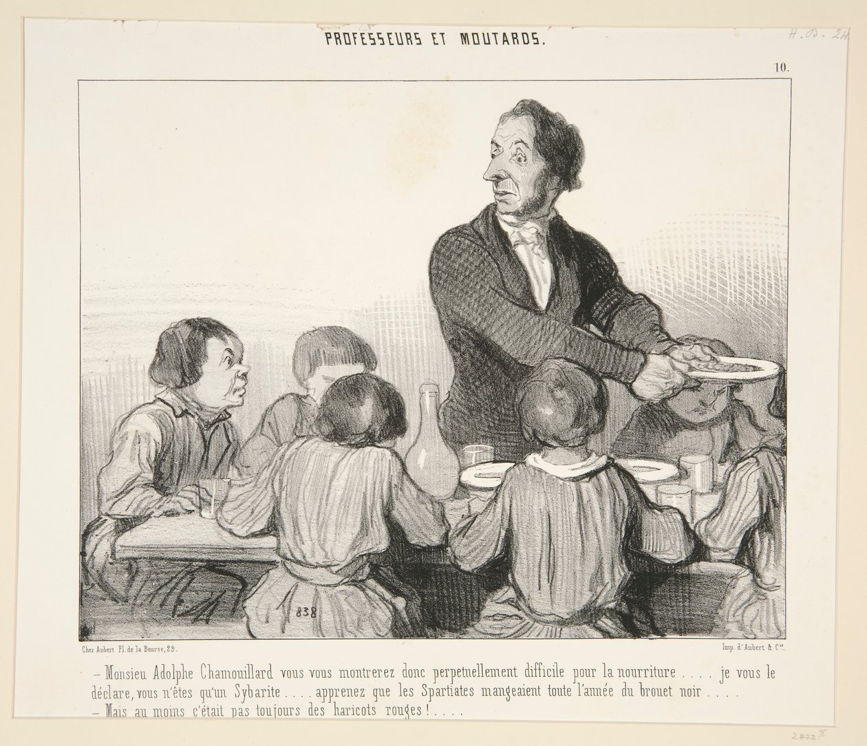 Pane Adolphe Chamouillarde, ukážete se tedy. #10 mezi učiteli a humry od Honoré Daumier