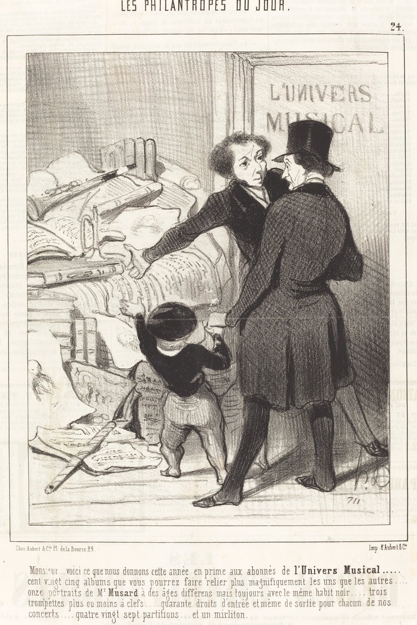 Pane...zde je to, co dáváme...jako bonus... od Honoré Daumier