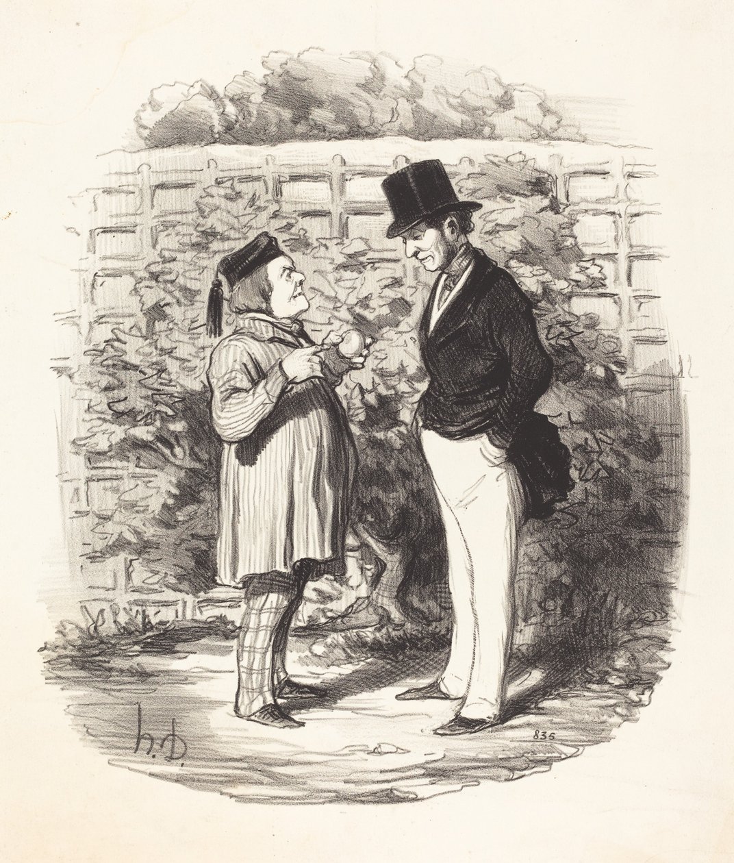 Pane, dvacet let se snažím o spojení... od Honoré Daumier