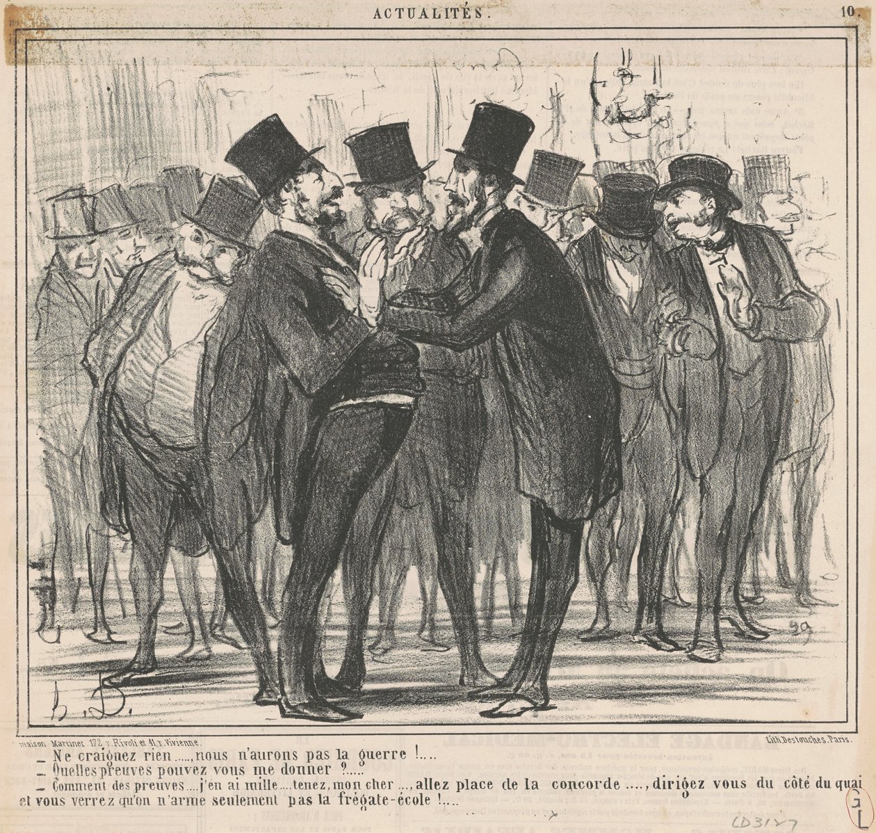 Nebát se ničeho ... od Honoré Daumier