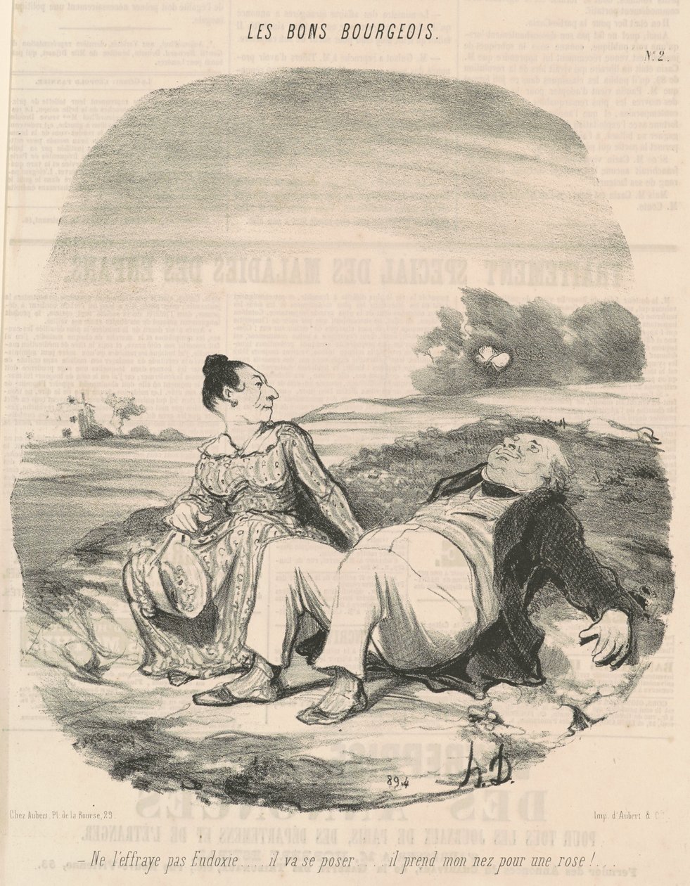 Neděs ho Eudoxie... od Honoré Daumier