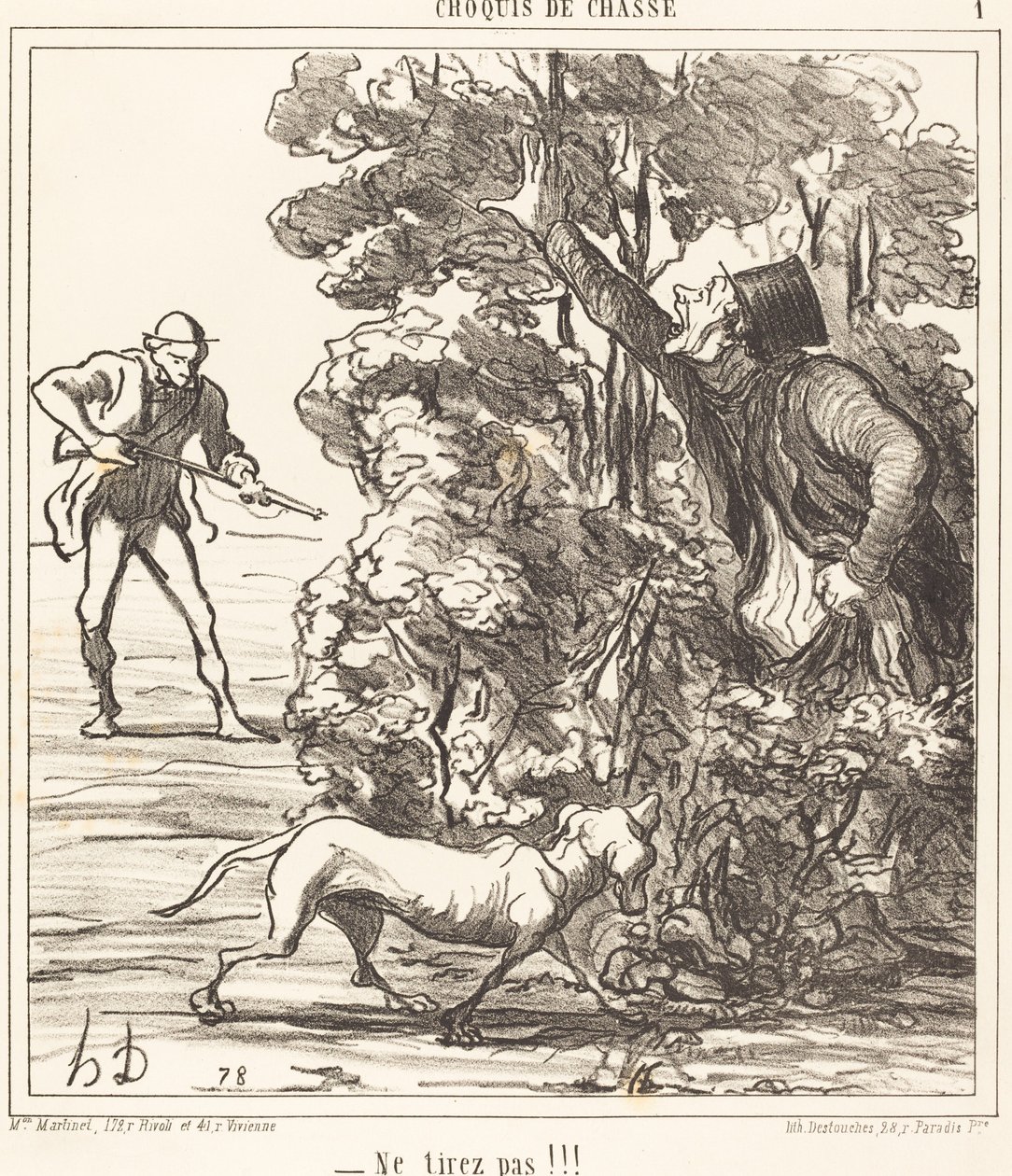 Netahat!!! od Honoré Daumier