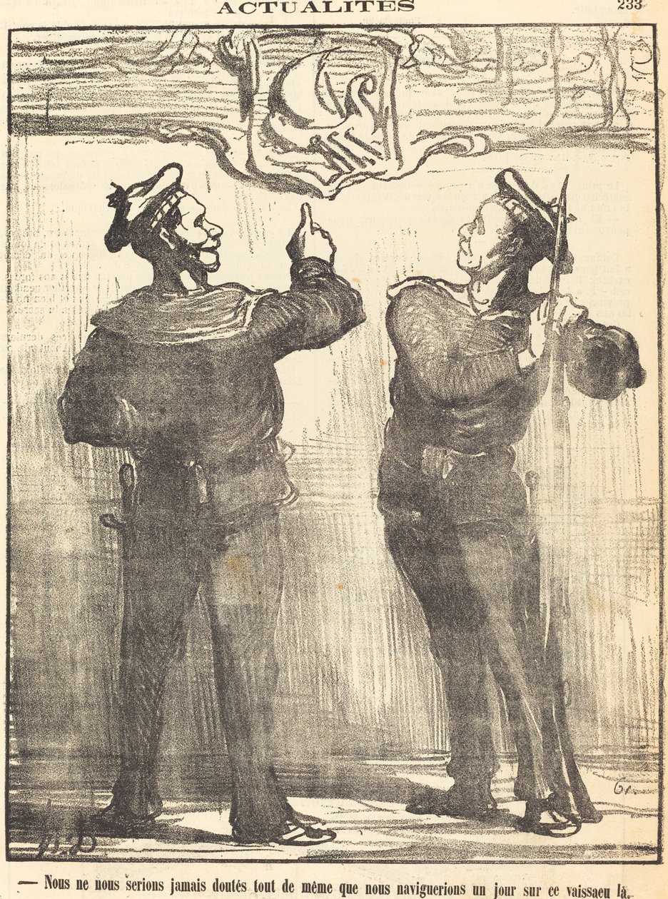 Nikdy by nás nenapadlo... od Honoré Daumier