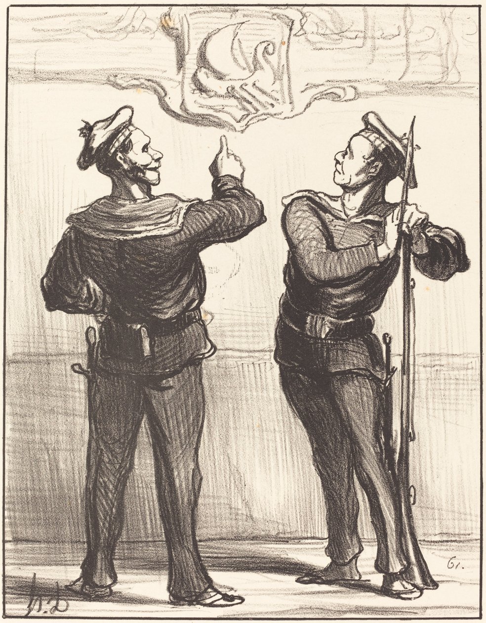 Nikdy by nás nenapadlo... od Honoré Daumier