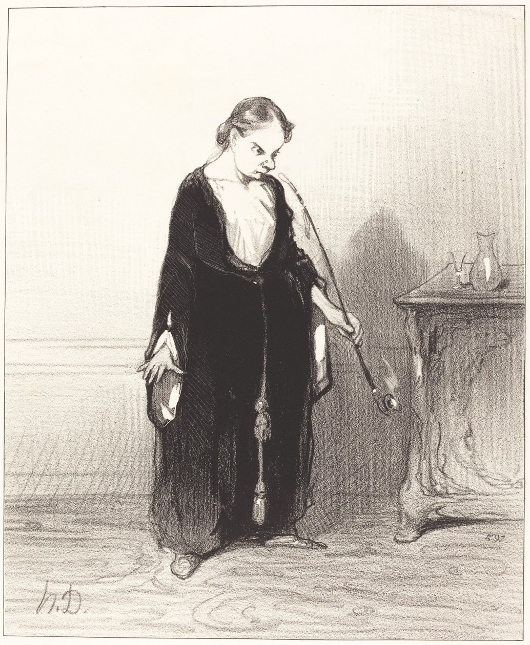 Ó potěšení z opia, které ode mě uchvacuješ!... od Honoré Daumier