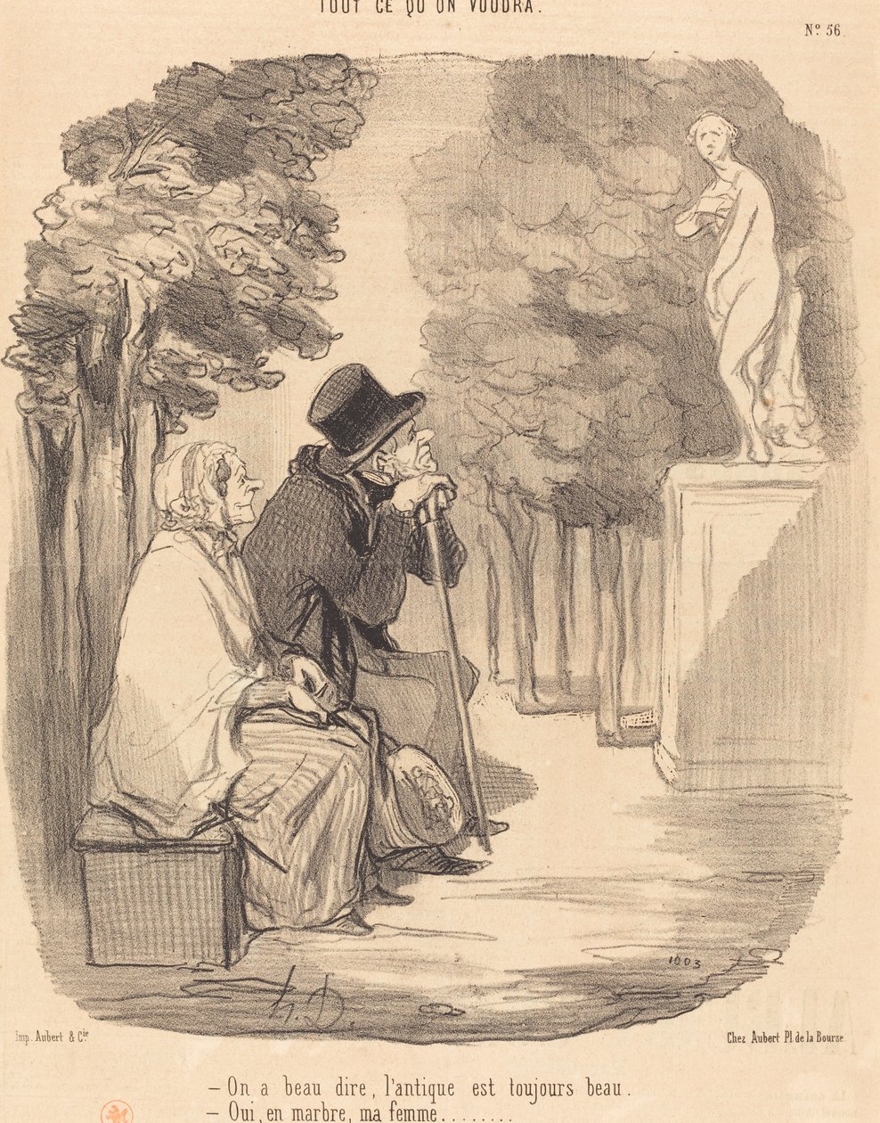 Dá se říci, že starožitnost je vždy krásná... od Honoré Daumier