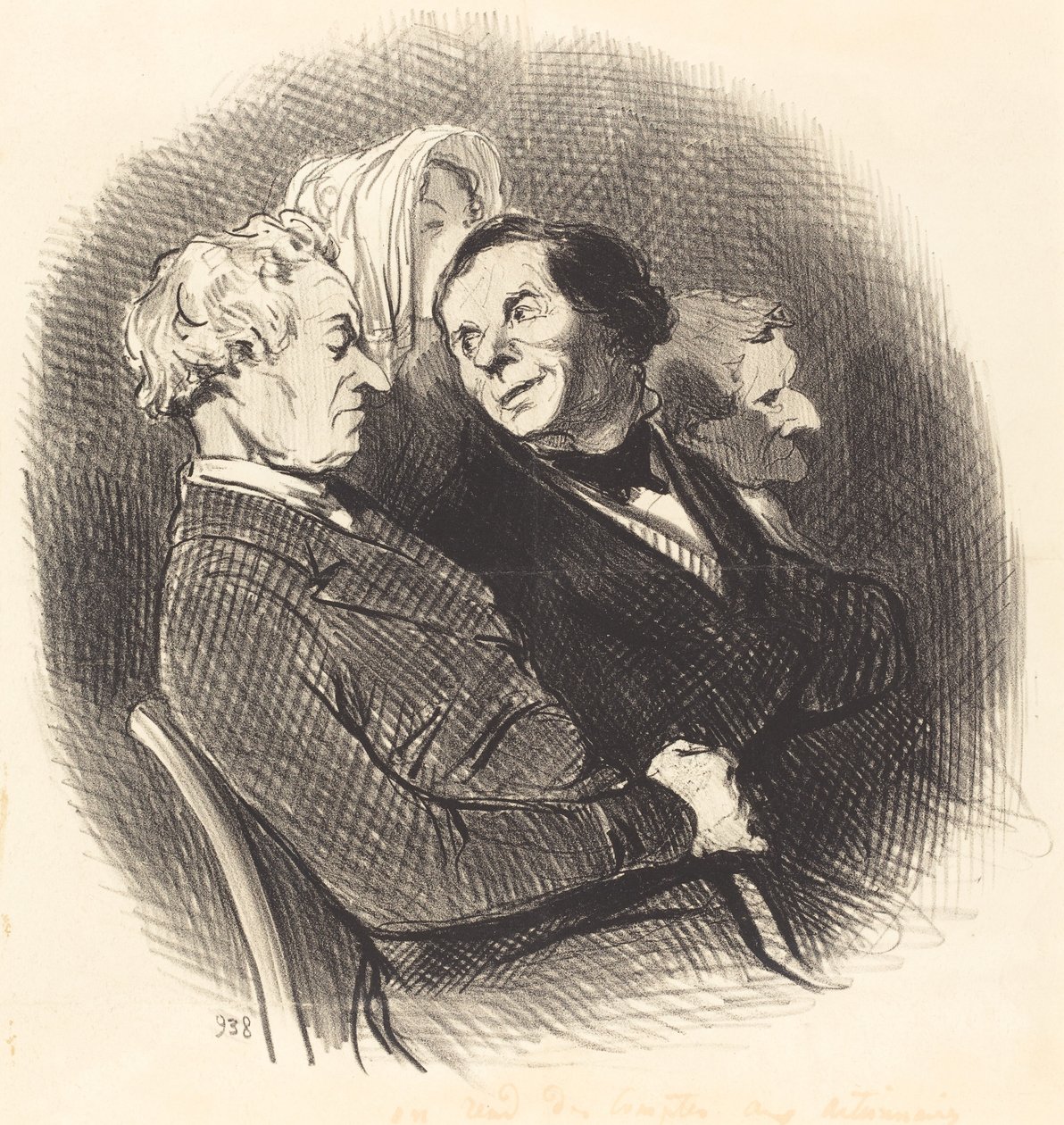 Hlásíme se akcionářům od Honoré Daumier