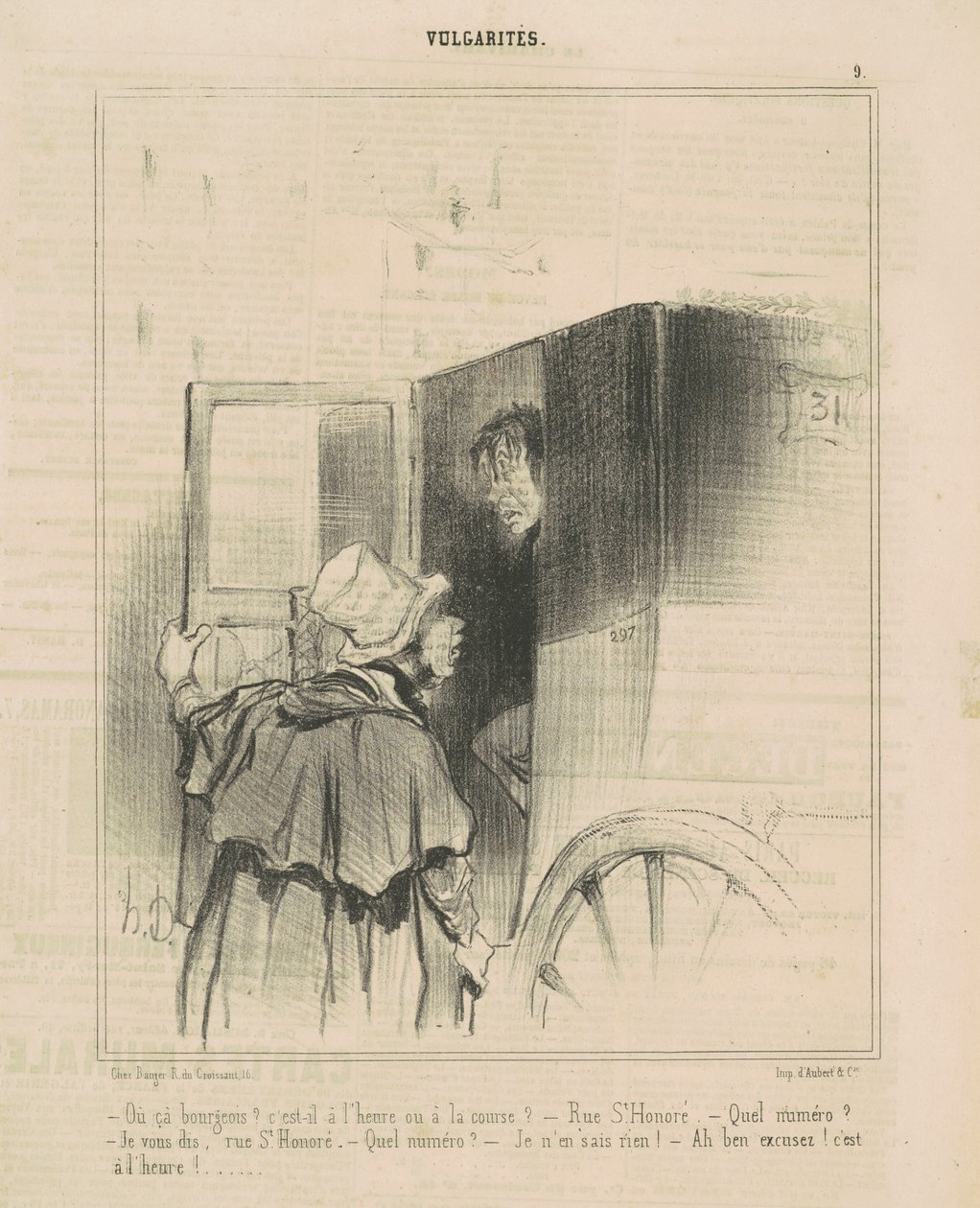 Nebo je to buržoazní? Je čas nebo... od Honoré Daumier