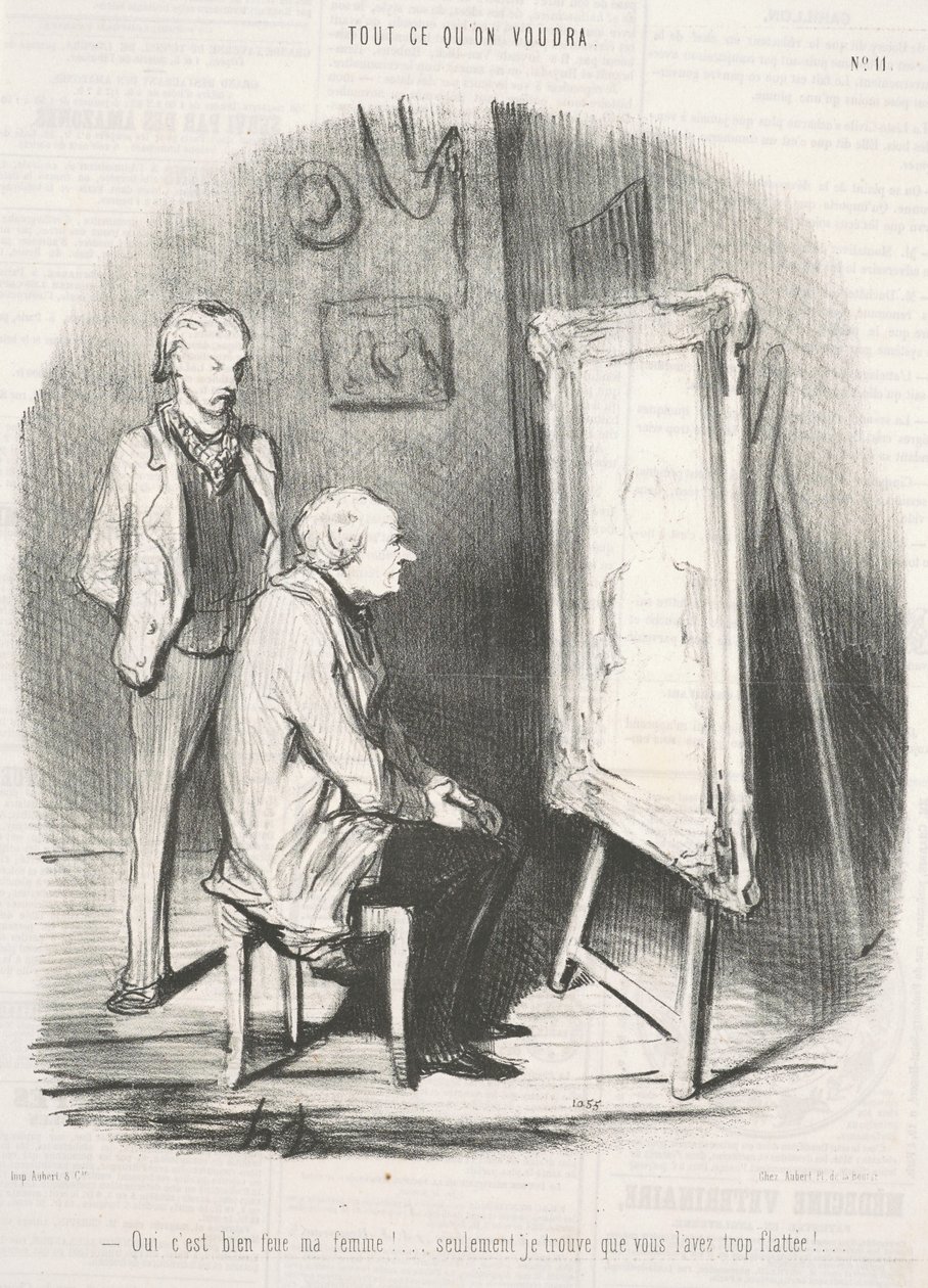 Ano, má zesnulá ženo! ... od Honoré Daumier