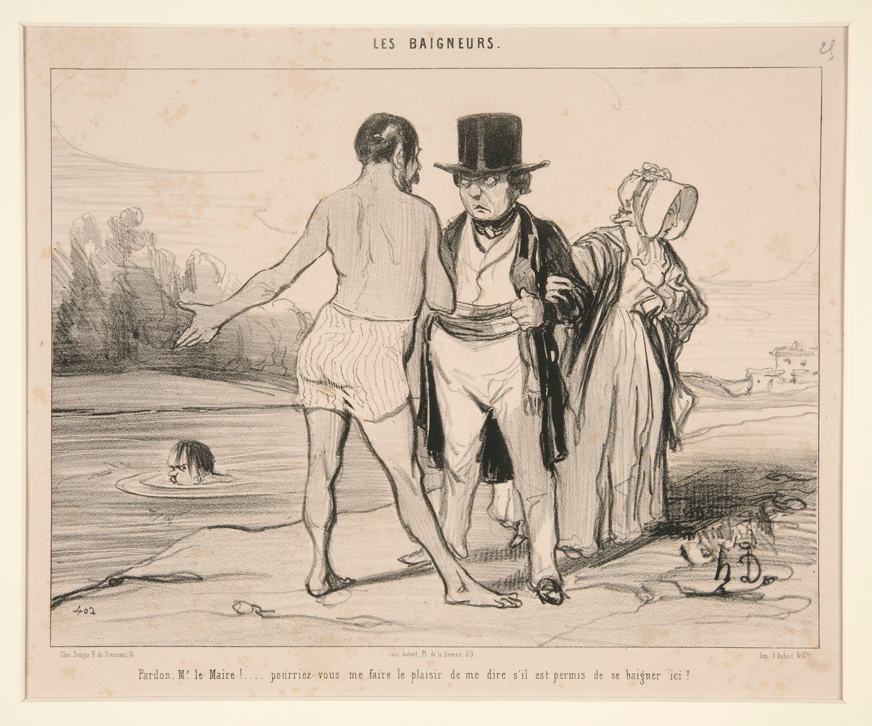 Promiňte, pane starosto! od Honoré Daumier
