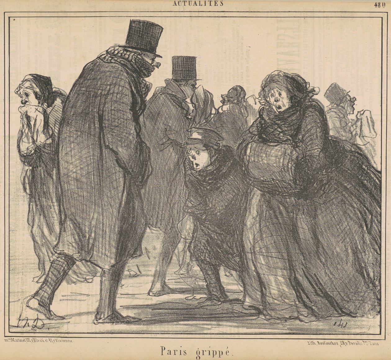 Paris se zmocnila od Honoré Daumier