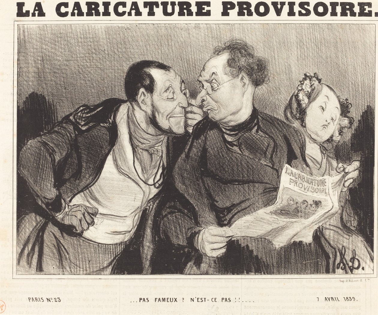 Neslavný? Není to ono!!... od Honoré Daumier
