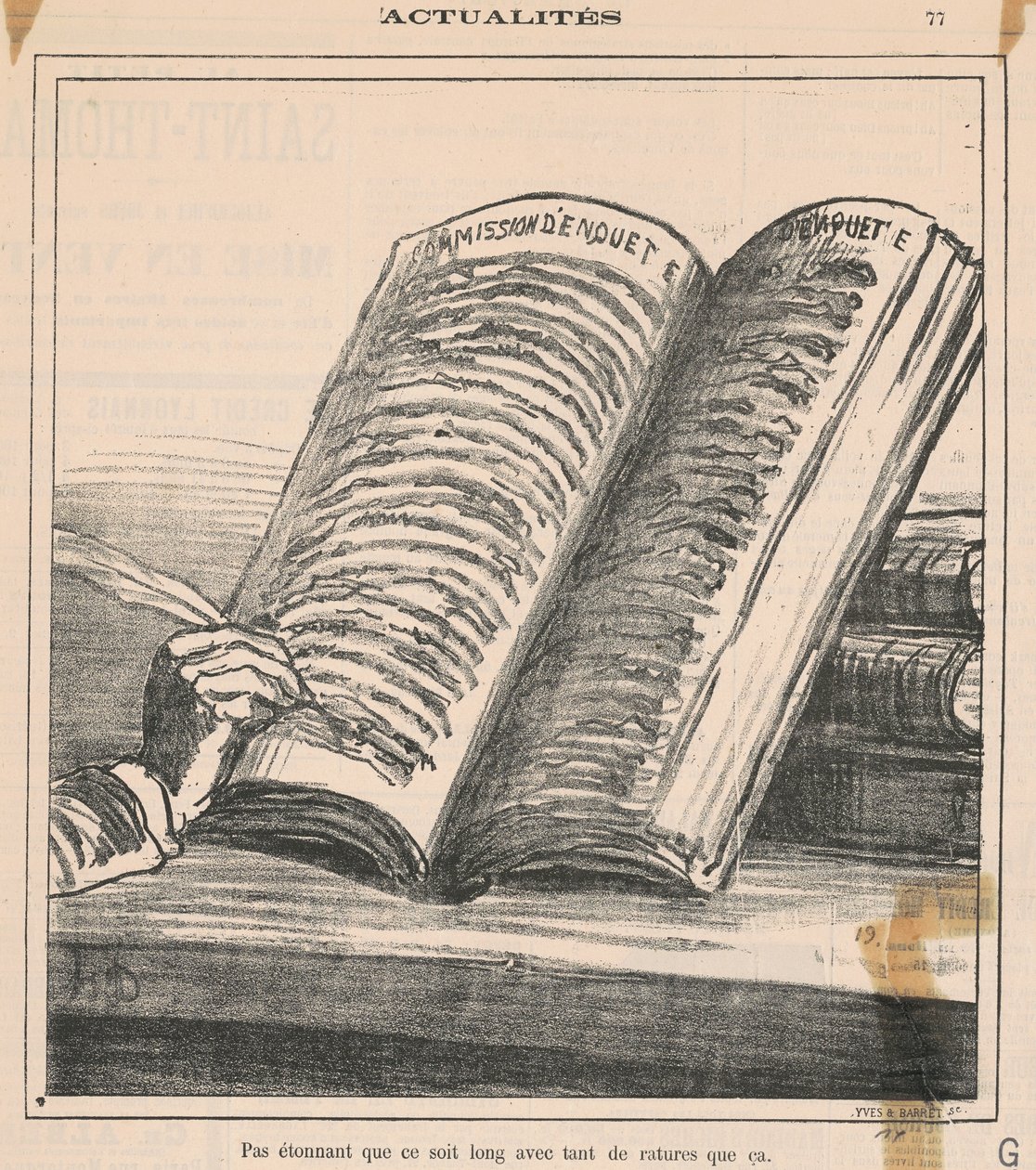 Není divu, že je to dlouhé... od Honoré Daumier