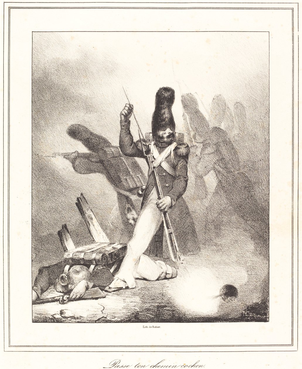 Jdi svou cestou, prase od Honoré Daumier
