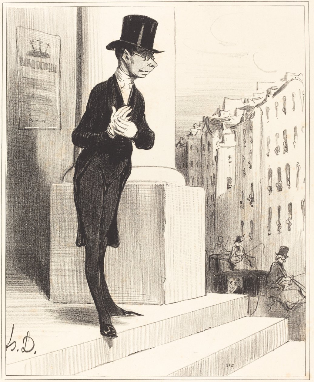 piknik od Honoré Daumier
