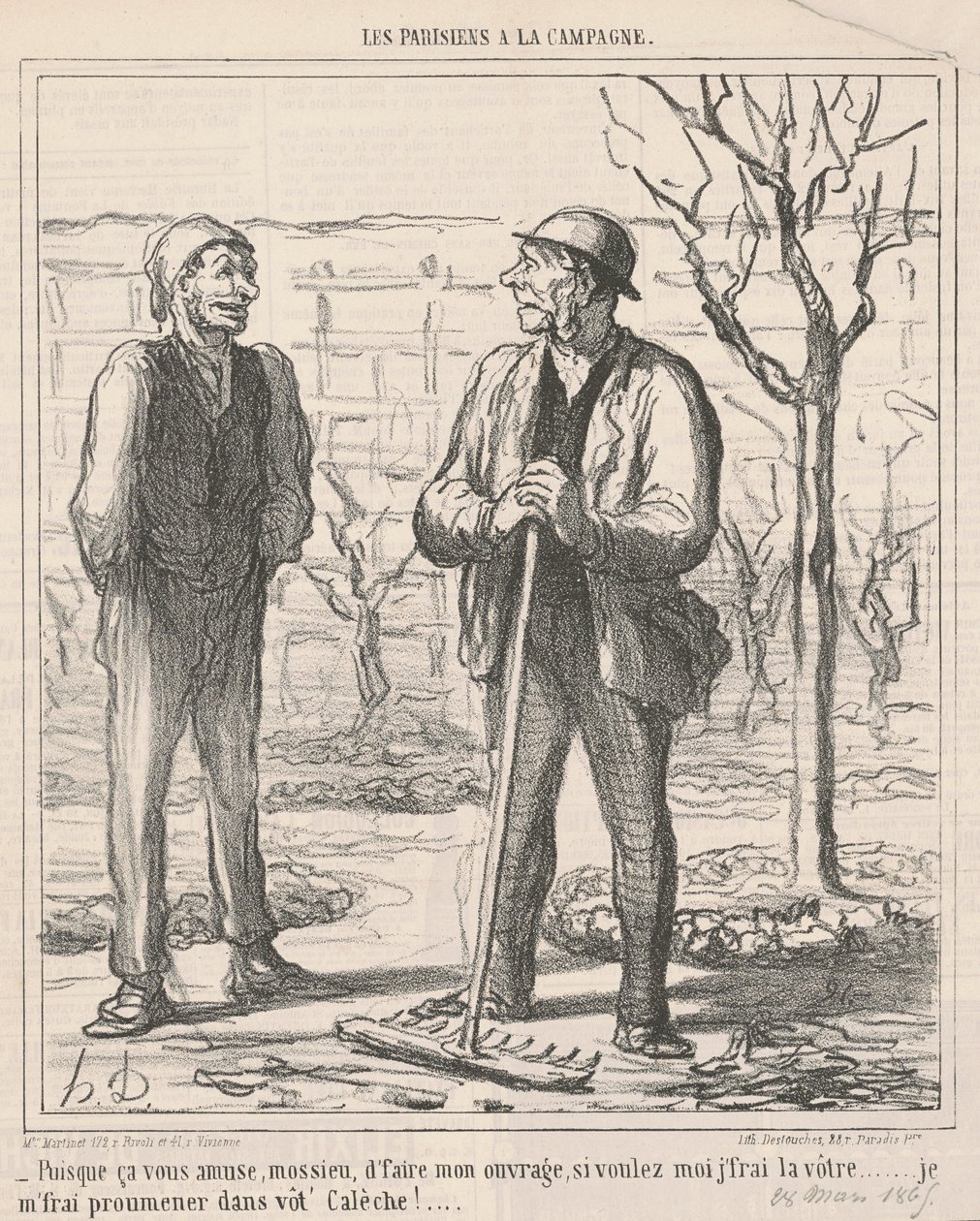 Asi tě to baví... od Honoré Daumier