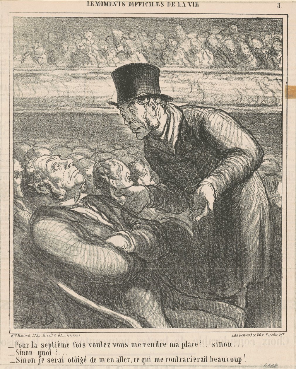 Po sedmé mi to vrátíš... od Honoré Daumier