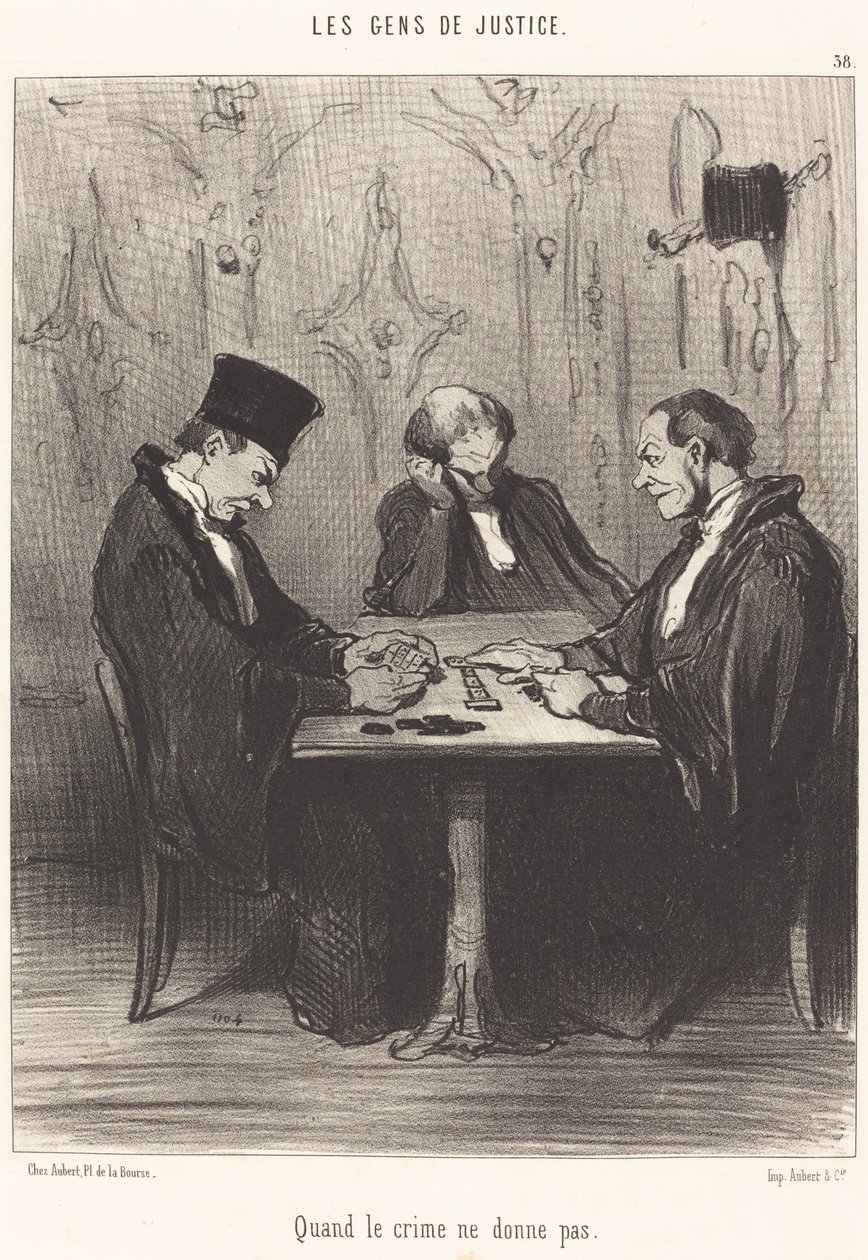 Když zločin nedává od Honoré Daumier