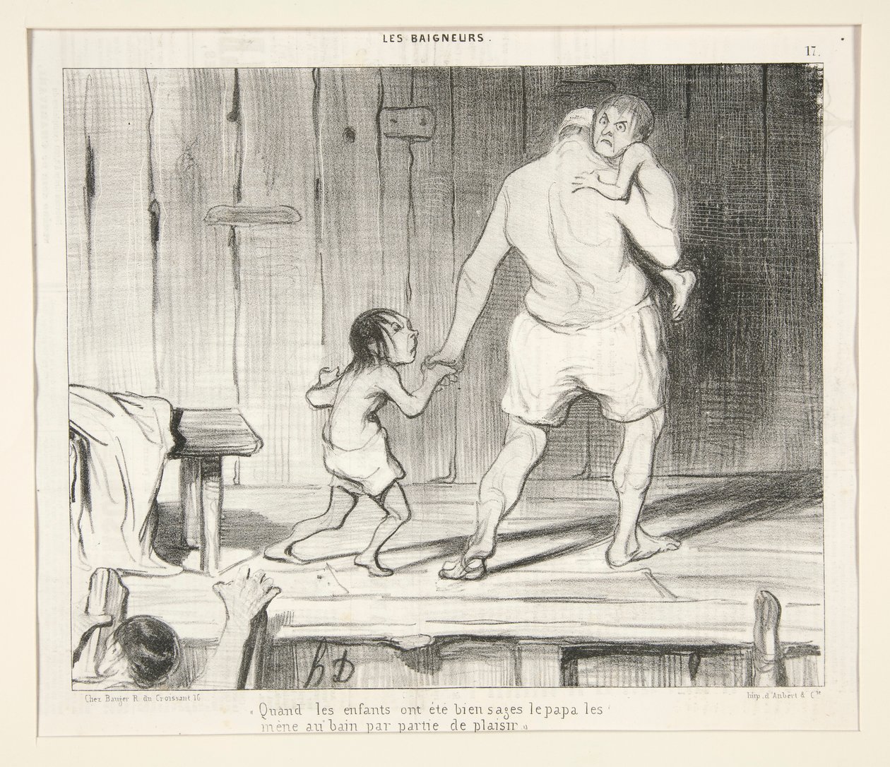 Když se děti chovaly slušně od Honoré Daumier
