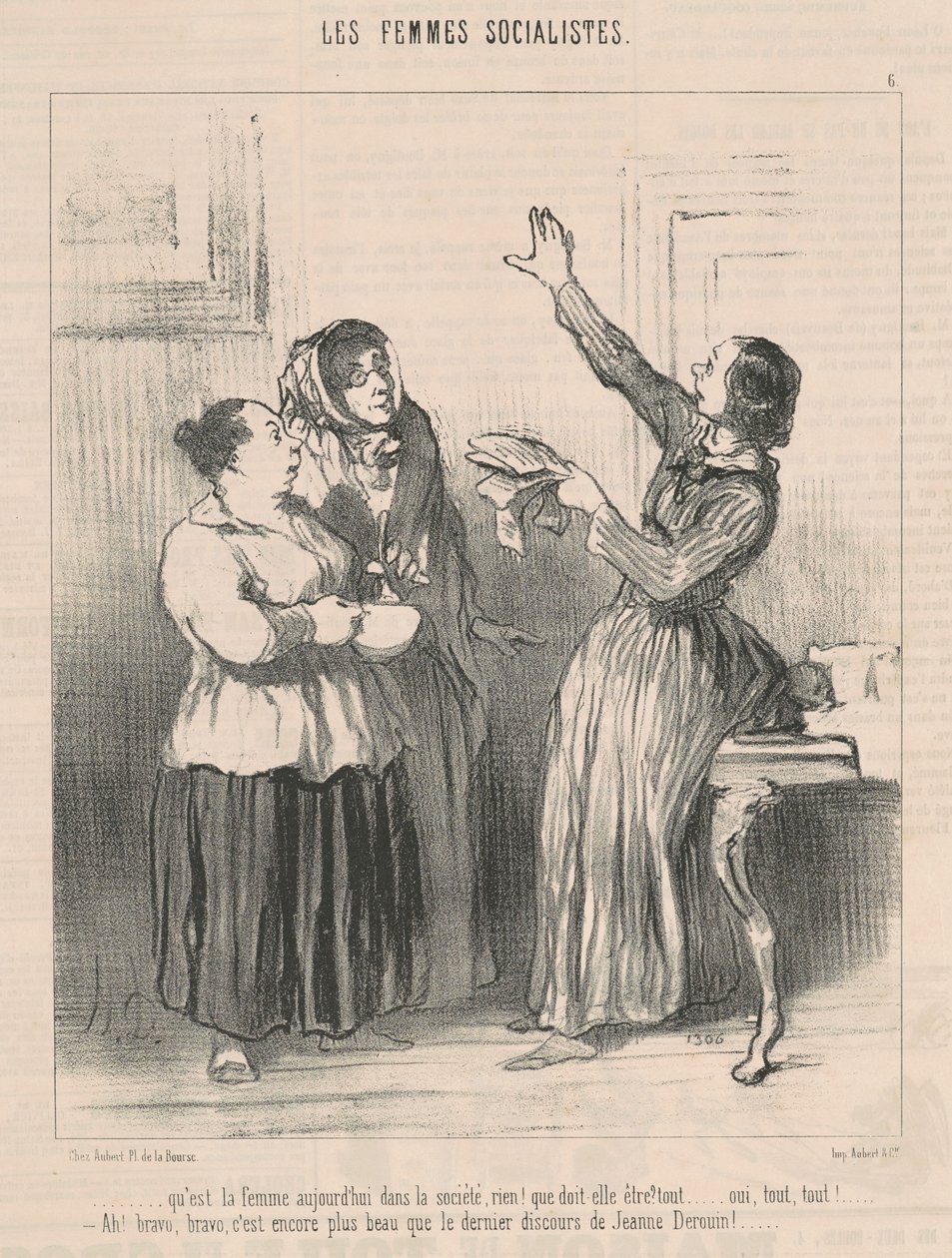 Jaká je dnešní žena ve společnosti... od Honoré Daumier