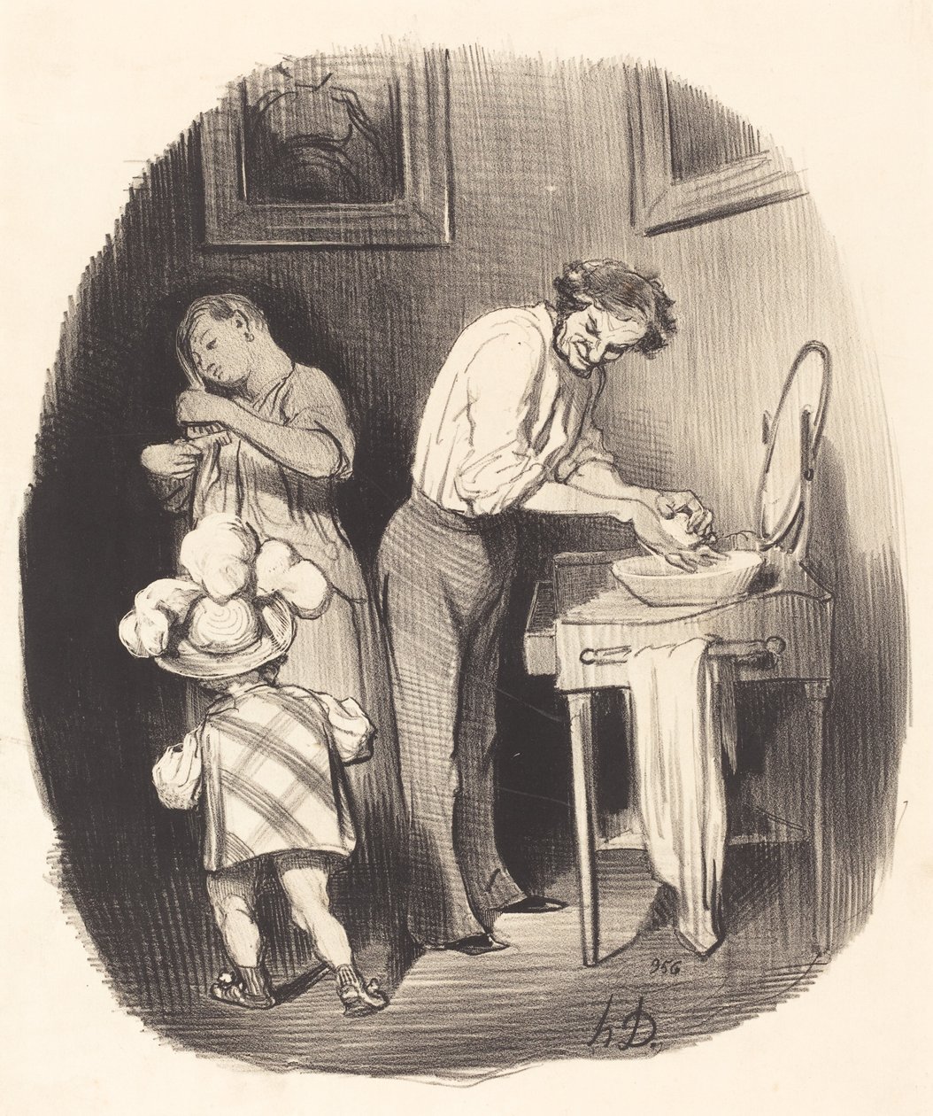 Jak je milý, Dodore... od Honoré Daumier