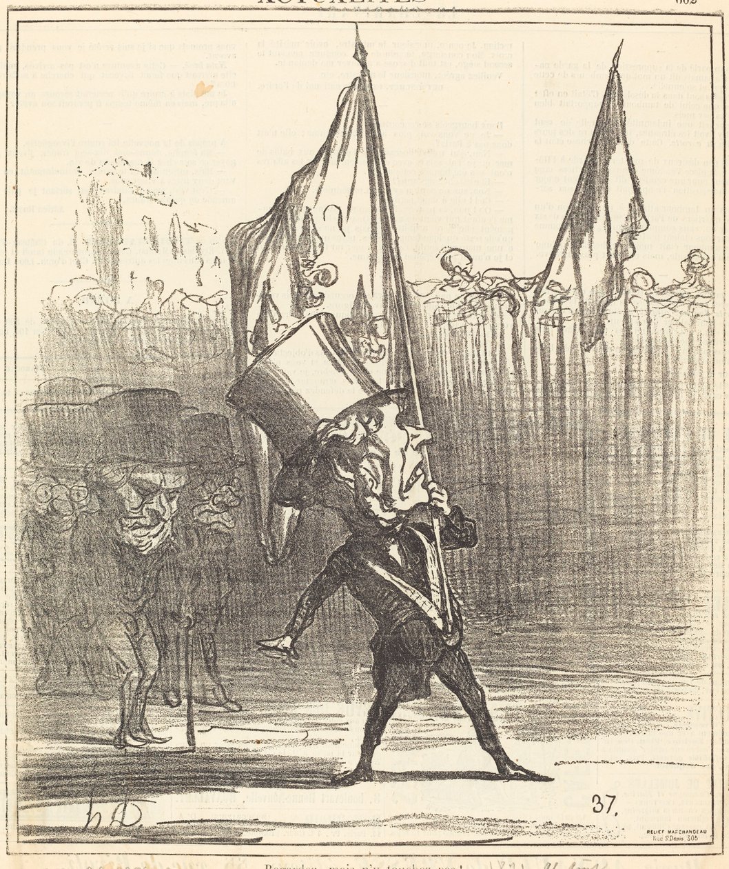 Podívejte se, ale nedotýkejte se toho! od Honoré Daumier