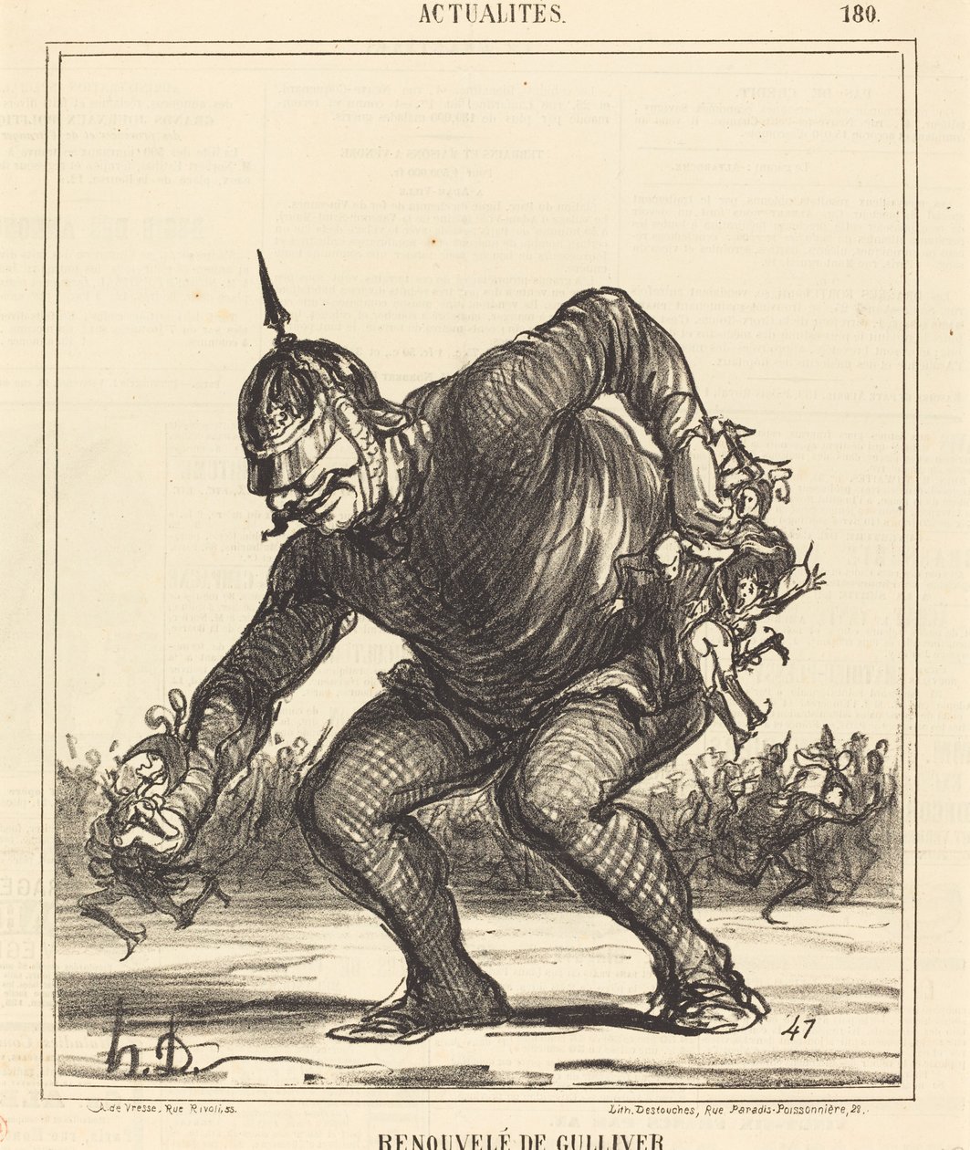 Obnoveno Gulliverem od Honoré Daumier