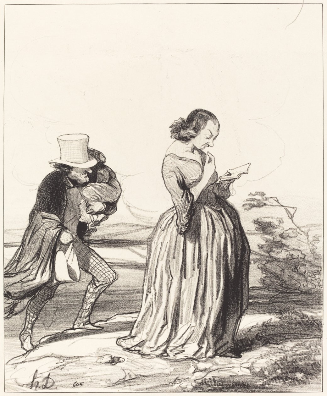 Saperlotte!... že bych chtěl... že moje žena dokončila... od Honoré Daumier
