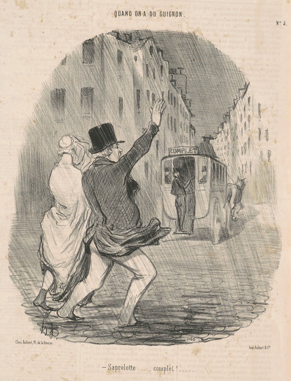 Saprelotte... Hotovo! ... od Honoré Daumier