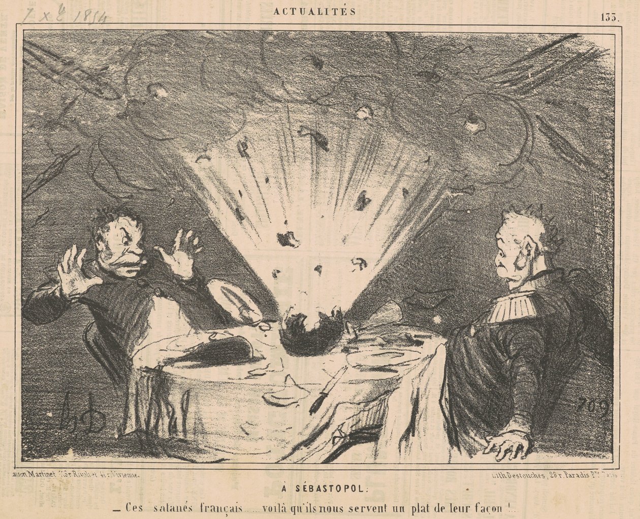 Sevastopol od Honoré Daumier