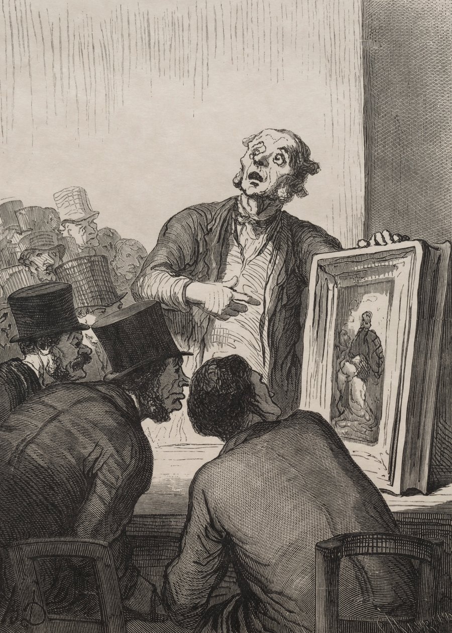 Aukční síň: Expert. od Honoré Daumier