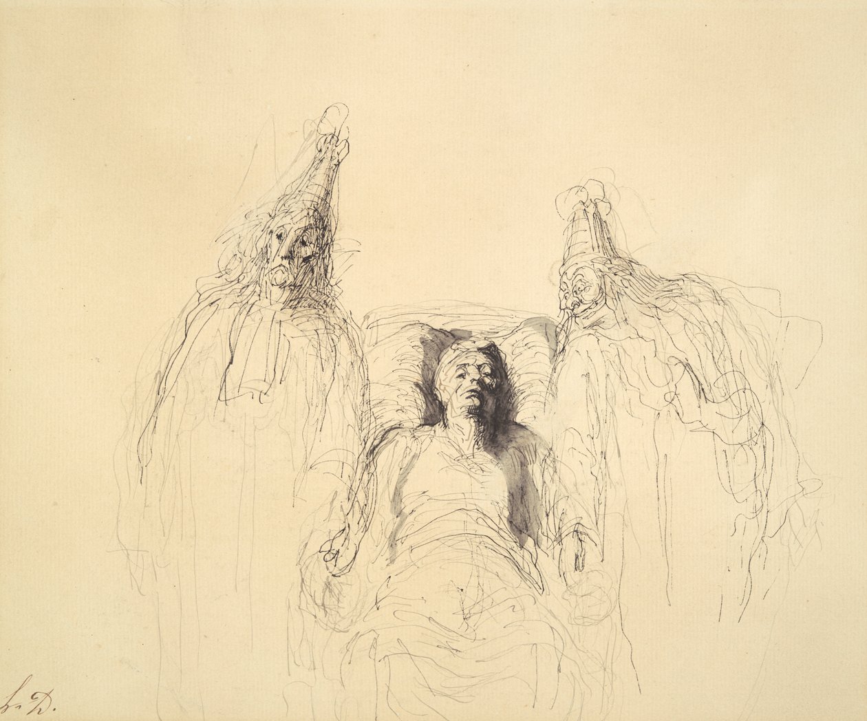 Imaginární invalida od Honoré Daumier
