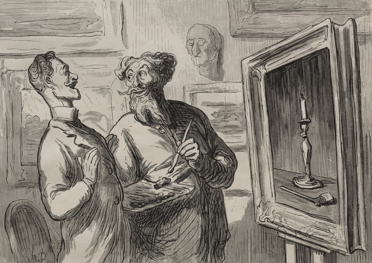 Malíři: Realista si vždy najde jiného realistu, který ho bude obdivovat od Honoré Daumier