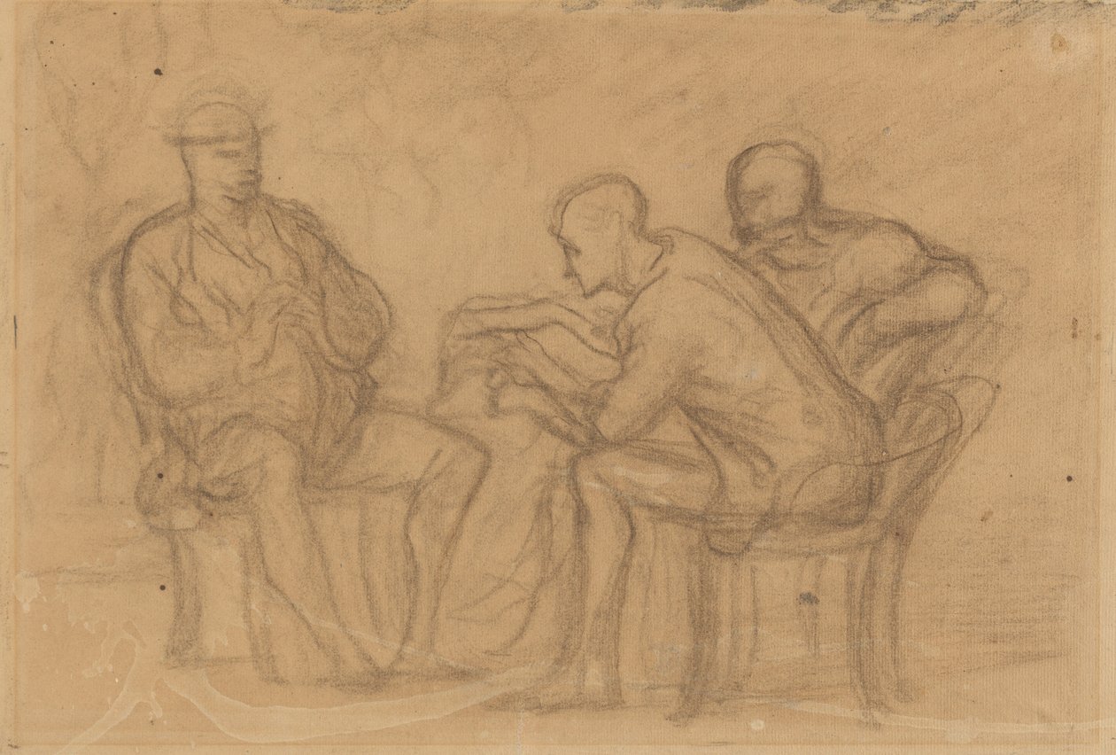 Čtení od Honoré Daumier