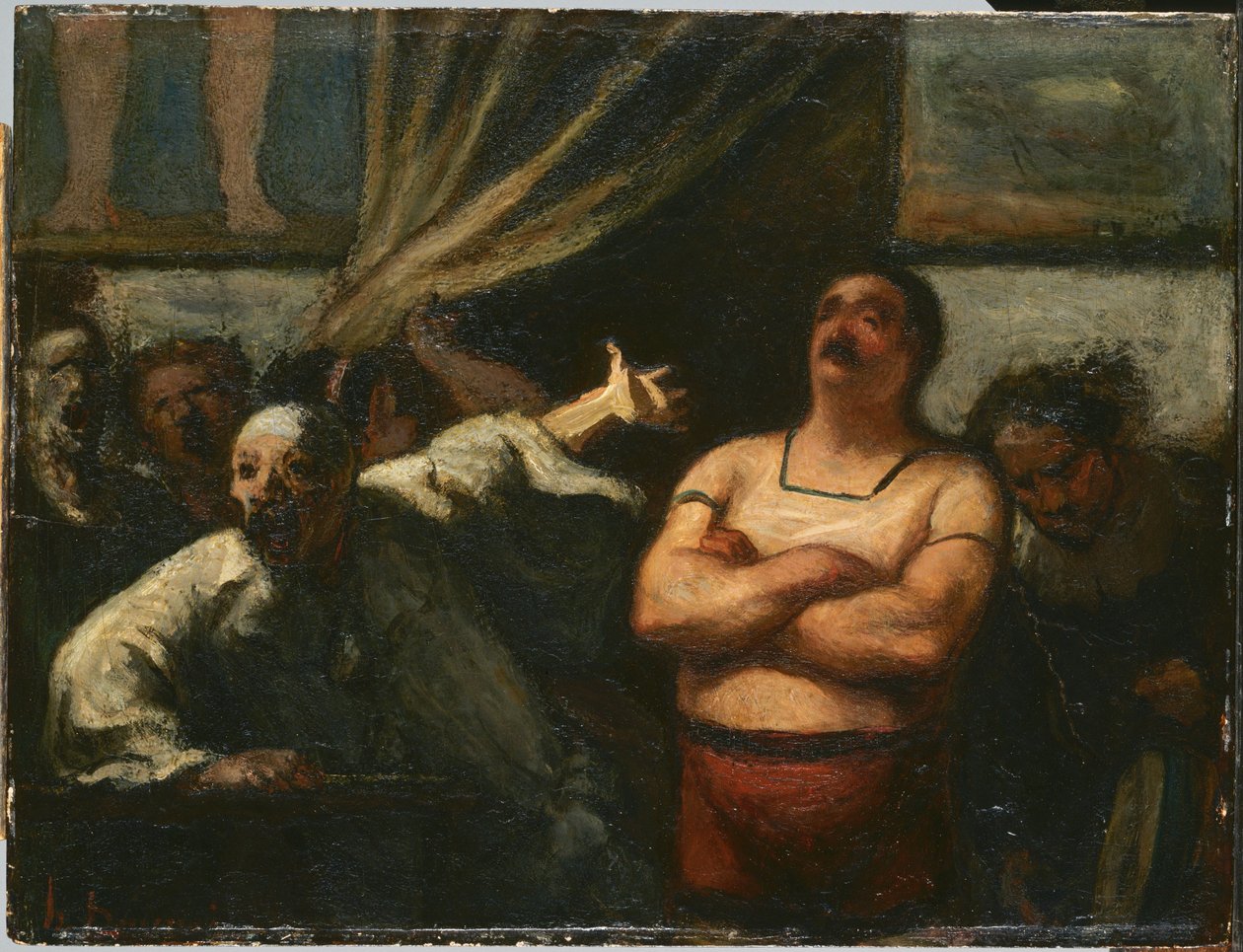 Silný muž od Honoré Daumier