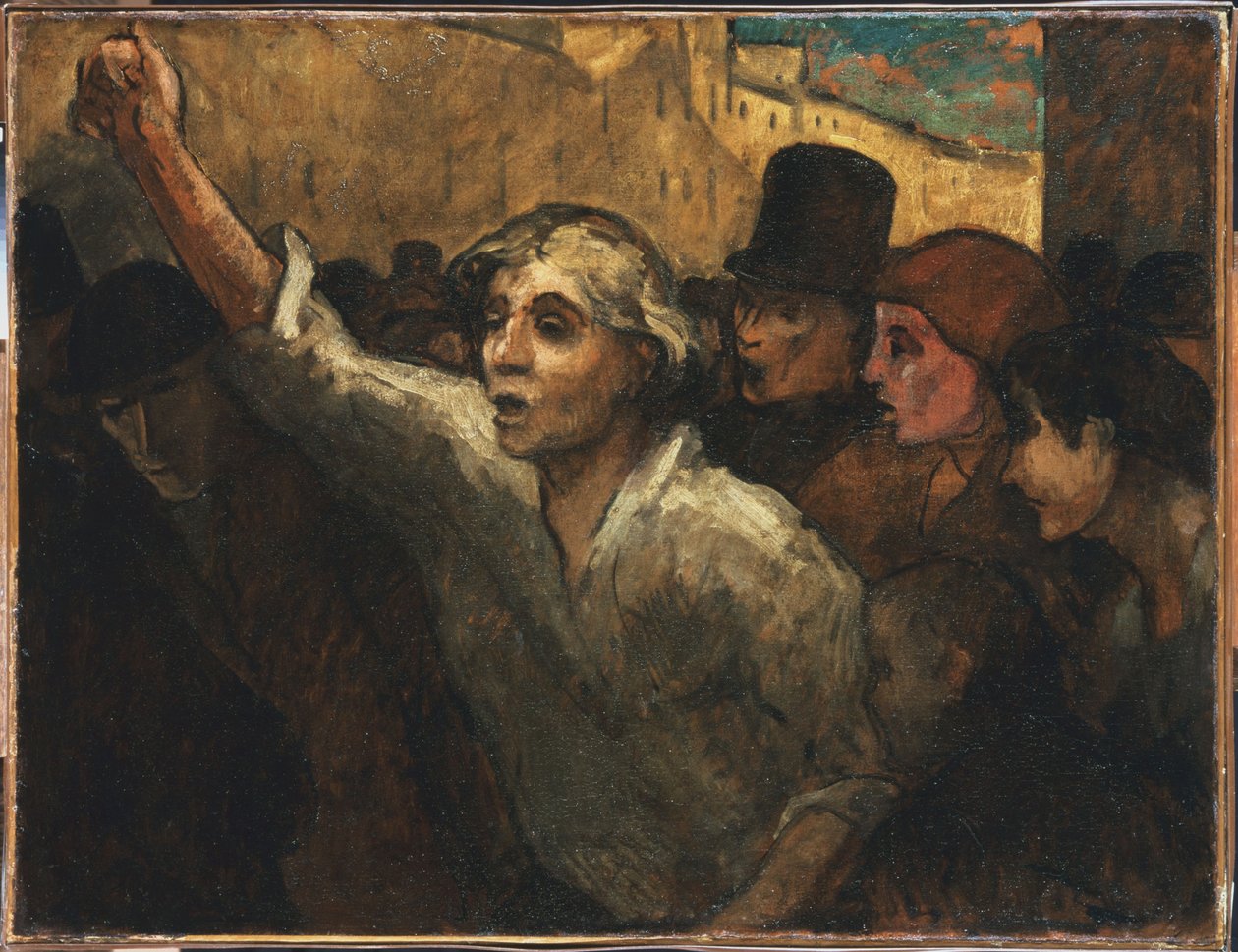 Povstání od Honoré Daumier