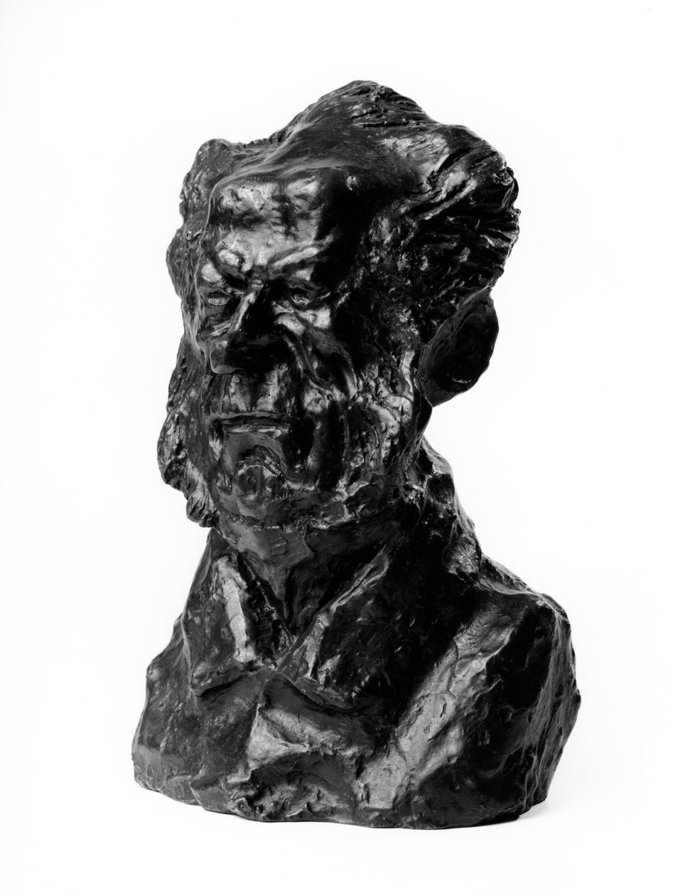 Náklad bust "Celebrites du Juste Milieu" "" Karikatura barona Jacquese Antoine Adriena Delorta (1773-1846), generála a zástupce. Výsměch.““ Socha Honore Daumiera (1808-1879) 19. století. Inv L 48,21 Rozměr v cm V 23 x L 1 Musee des Beaux od Honoré Daumier
